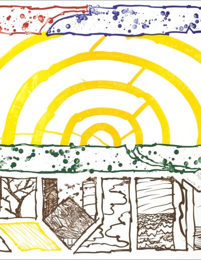 Pierre Alechinsky — Voirin à Mantaterre