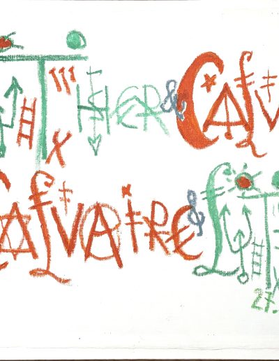 Jacques Villeglé — Luther & Calvin